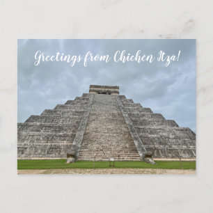 aWorld2Celebrate: Grüße von Chichén Itzá! Pos Postkarte
