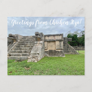 aWorld2Celebrate: Grüße von Chichén Itzá! Postkarte