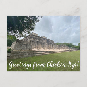 aWorld2Celebrate: Grüße von Chichén Itzá! Postkarte