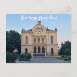 aWorld2Celebrate: Grüße von Pécs! Postkarte