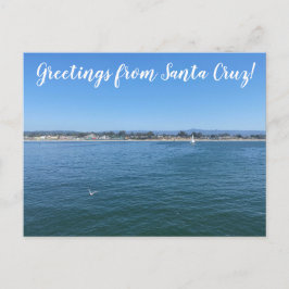 aWorld2Celebrate: Grüße von Santa Cruz! Postkarte