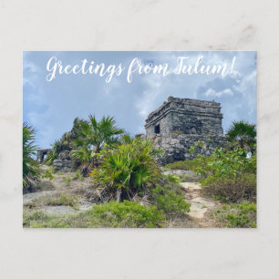 aWorld2Celebrate: Grüße von Tulum! Postkarte