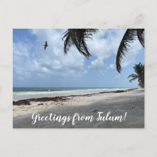 aWorld2Celebrate: Grüße von Tulum! Postkarte