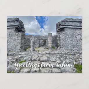 aWorld2Celebrate: Grüße von Tulum! Postkarte