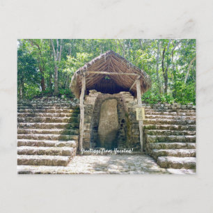 aWorld2Celebrate: Grüße von Yucatán! Postkarte