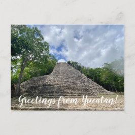 aWorld2Celebrate: Grüße von Yucatán! Postkarte