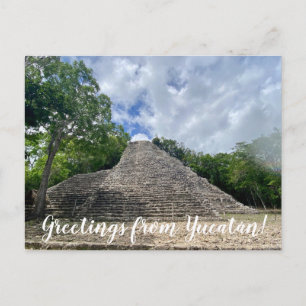 aWorld2Celebrate: Grüße von Yucatán! Postkarte