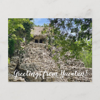 aWorld2Celebrate: Grüße von Yucatán! Postkarte