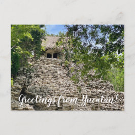 aWorld2Celebrate: Grüße von Yucatán! Postkarte