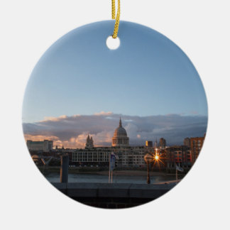 aWorld2Celebrate: London Lights Keramik Ornament