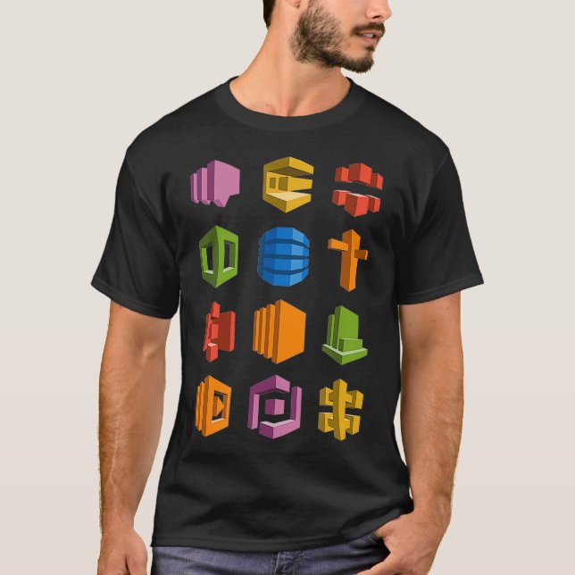 AWS Microservices Tech Stack Hackerthon Startup  T-Shirt (Vorderseite)