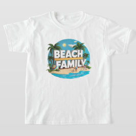Awsome Colos Beach Family Kids T-Shirt