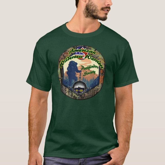 AWW (American Wilderness Warriors) neuer T - Shirt (Vorderseite)