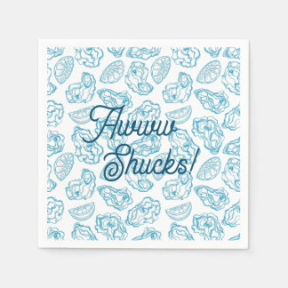 Aww Shucks Cocktail Napkin Serviette