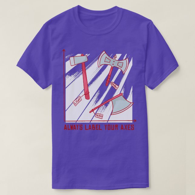 Ax-Buchstaben 3 T-Shirt (Design vorne)