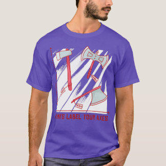 Ax-Buchstaben 3 T-Shirt