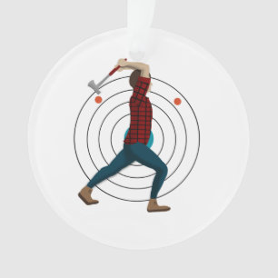 Ax-Einbruch Ornament