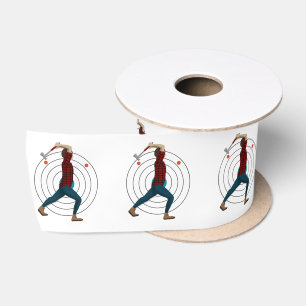 Ax-Einbruch Satinband