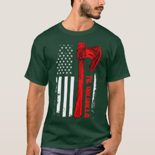 Ax Flag Norse Mythology TShirt