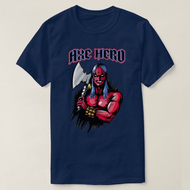 Ax Heroe T-Shirt (Design vorne)