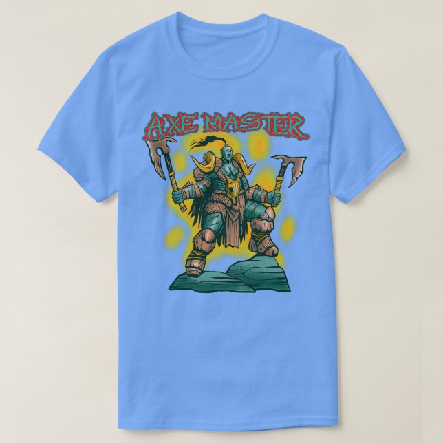 Ax Master Ax Throwing Hatchet Thrower Design T-Shirt (Design vorne)