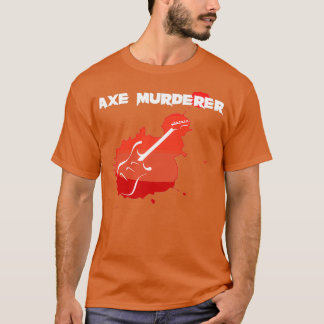 Ax Murderer-Gitarrenlogo T-Shirt