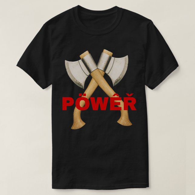 ax Power T-Shirt (Design vorne)