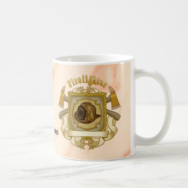 Ax Shield Feuerwehrbecher Kaffeetasse (Rechts)