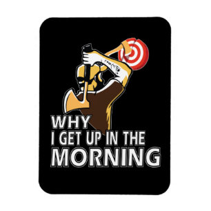 Ax Thrower Geschenk Männer Hatchet Ax Throwing Magnet