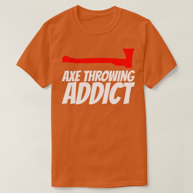 Ax throwing 82 T-Shirt (Design vorne)