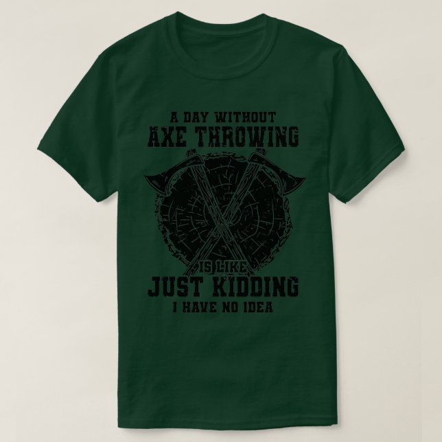 Ax Throwing 8 T-Shirt (Design vorne)