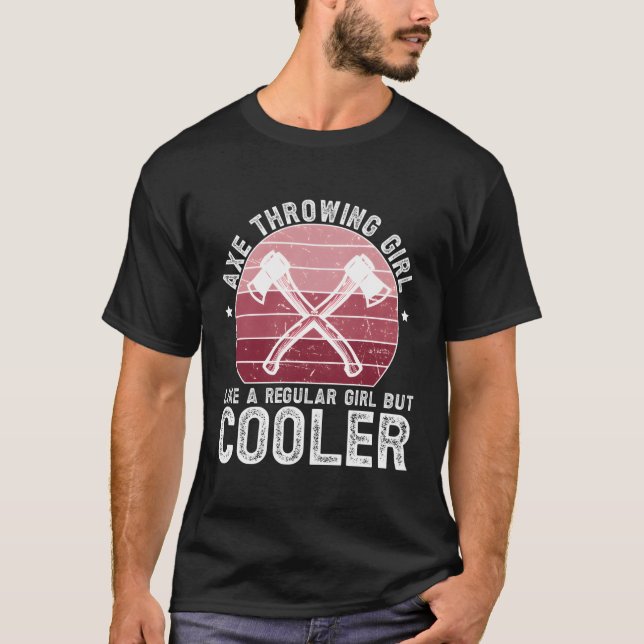 Ax Throwing Ax Throw T-Shirt (Vorderseite)