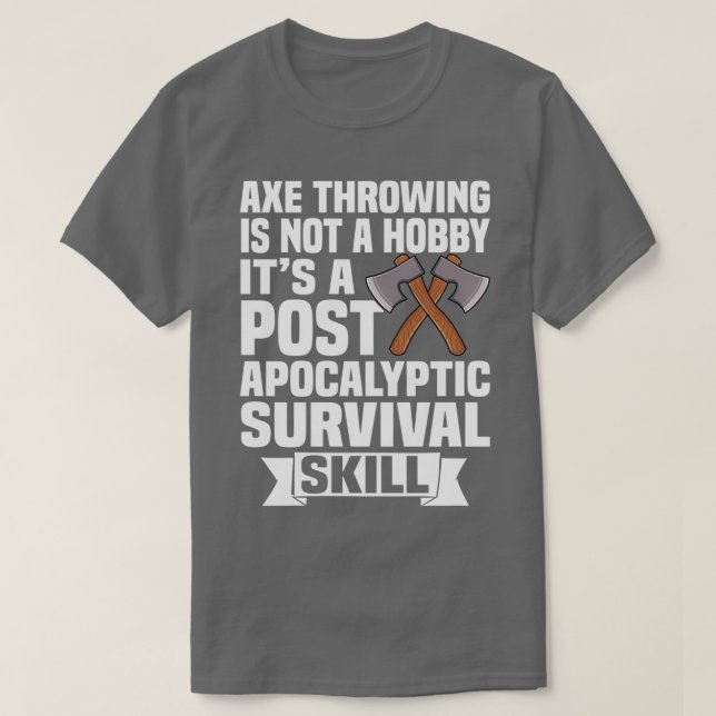 Ax-Throwing Ax-Tossing Lover 5 T-Shirt (Design vorne)