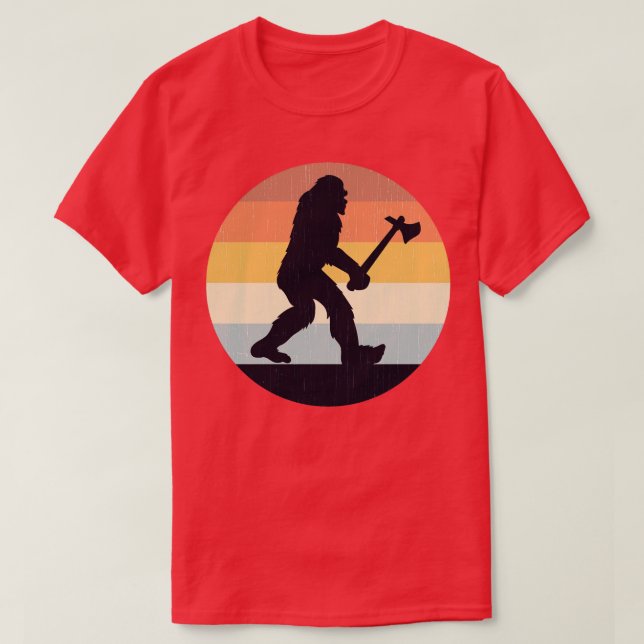 Ax Throwing Big Foot 3 T-Shirt (Design vorne)