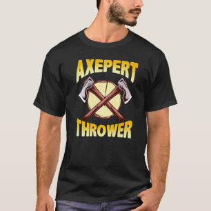 Ax Throwing Expert Hatchet-Ziel T-Shirt