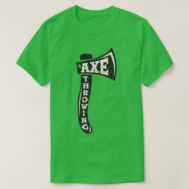 Ax Throwing Funny Axepert Retro Hatchet Tossing G T-Shirt (Design vorne)