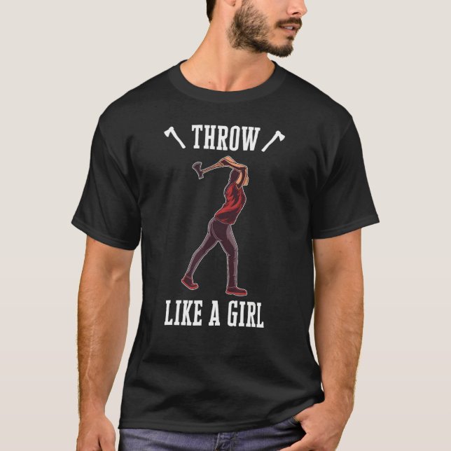 Ax Throwing Hatchet 1 T-Shirt (Vorderseite)