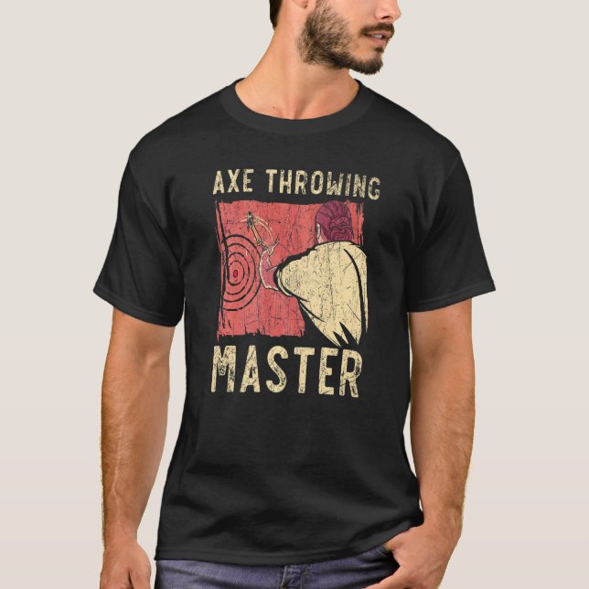 Ax Throwing Master Hatchet Thrower Ax Throw Lumb T-Shirt (Vorderseite)