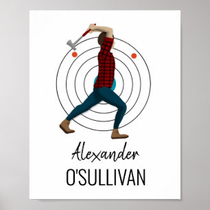 Ax Throwing Poster