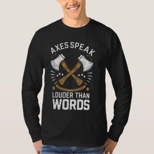 Ax-Throwing Precision Ax Sport Throw T-Shirt