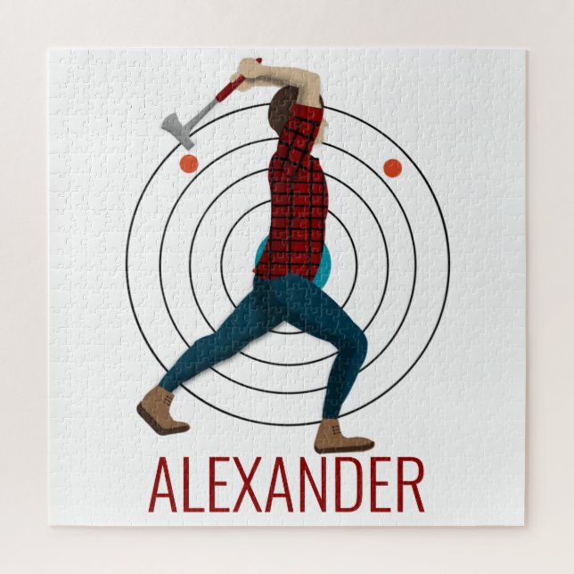 Ax Throwing Puzzle (Vertikal)