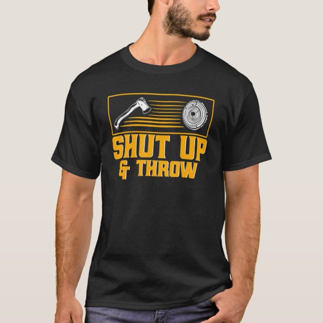 Ax-Throwing-Shout und Throw_1 T-Shirt (Vorderseite)
