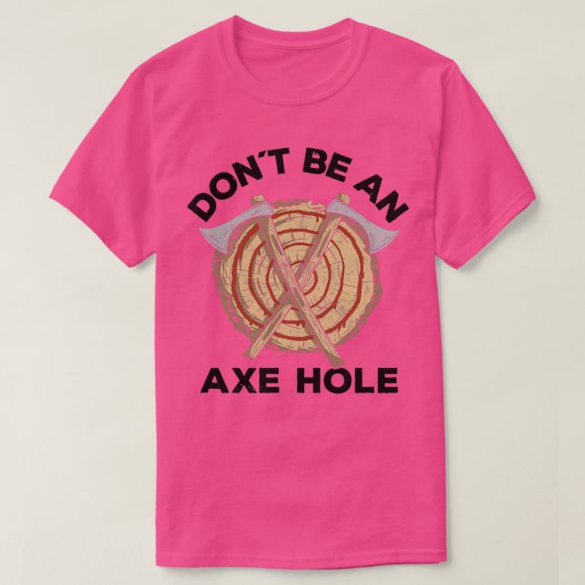 Ax Throwing Sports Ax Thrower Axes Hobby Geschenke T-Shirt (Design vorne)