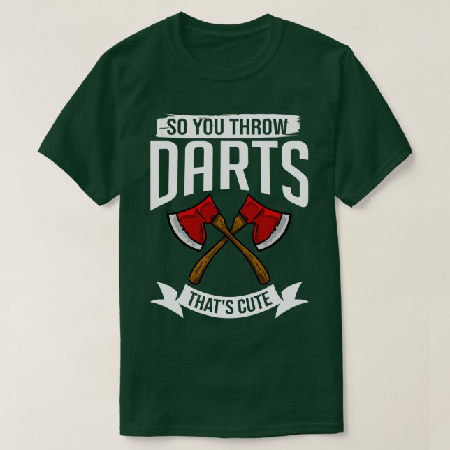 Ax-Throwing-Turnier für den Wettbewerb 10 T-Shirt (Design vorne)