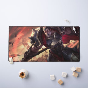Ax Wielder Gaming Desk Mat   Weapon Master Design Schreibtischunterlage