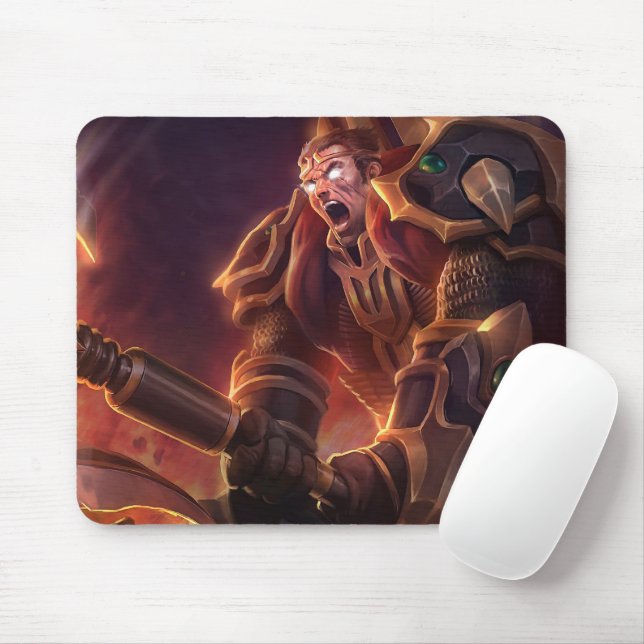 Ax Wielder Gaming Mousepad | Legendäre Kriegerin (Mit Mouse)