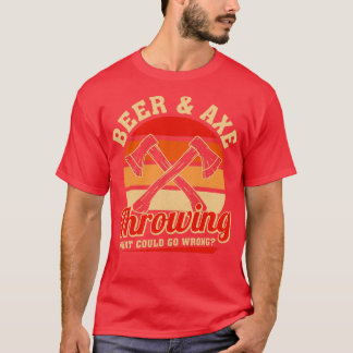 Ax wirft Retro-Bier-Amp Ax und wirft, was könnte T-Shirt