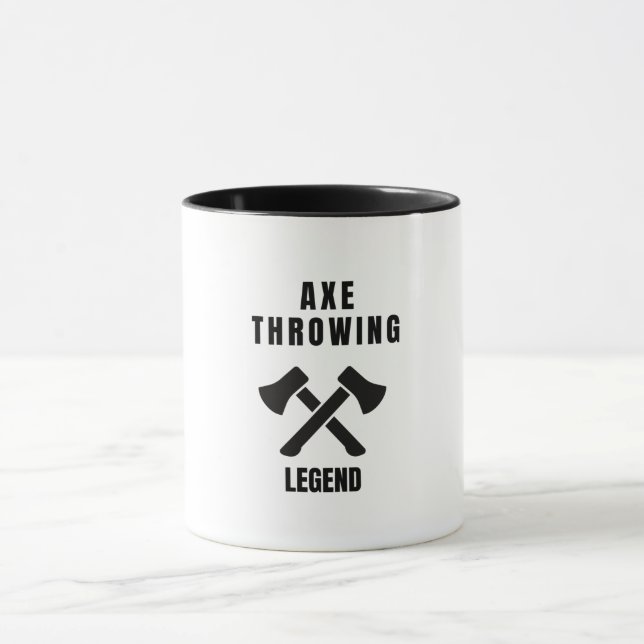 Ax-Wurf-Legende Tasse (Zentrum)