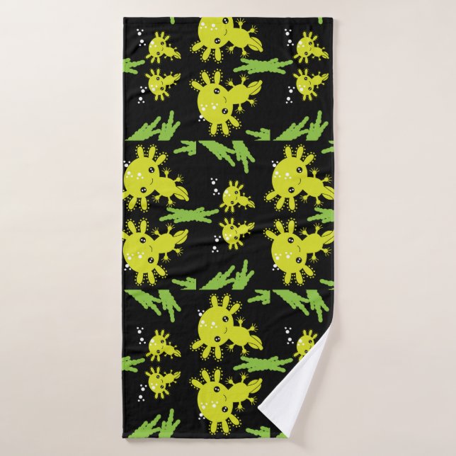 Axaotl Salamander Kids Gift Badehandtuch (Badehandtuch)