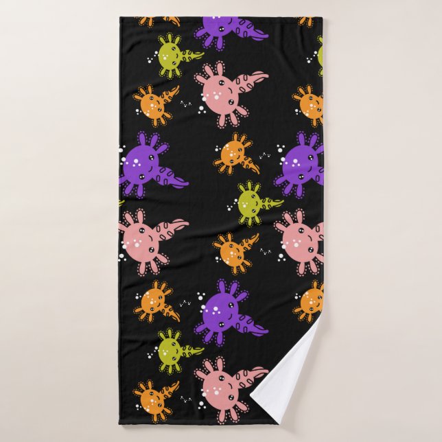 Axaotl Salamander Kids Gift Badehandtuch (Badehandtuch)
